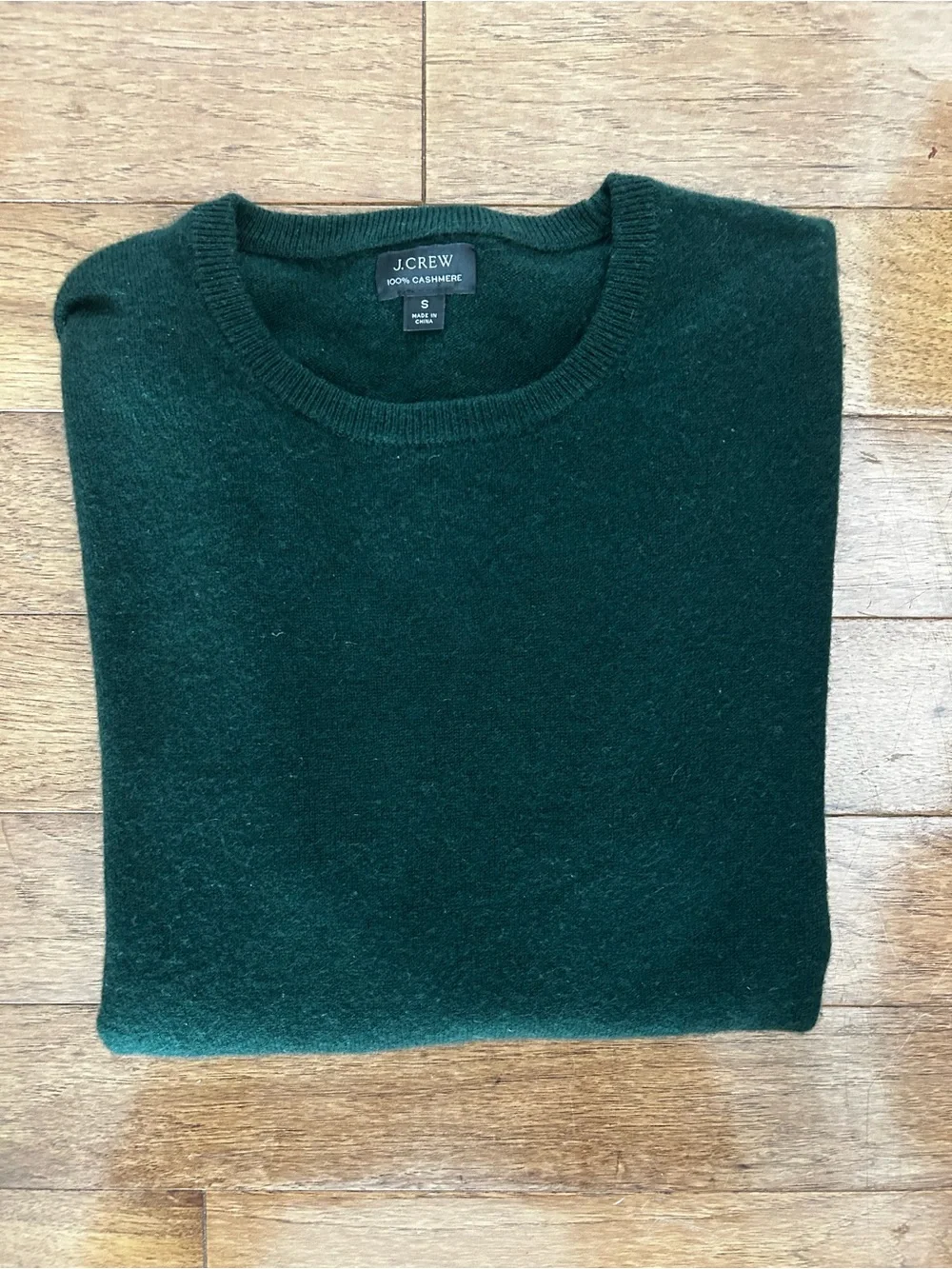 J. Crew Men’s Cashmere Crewneck Sweater